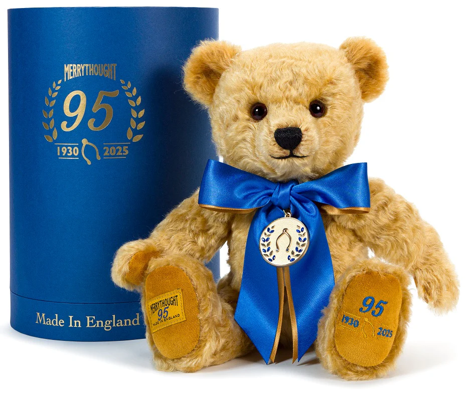 95th Anniversary Teddy Bear by Merrythought - 30cm - Image 3