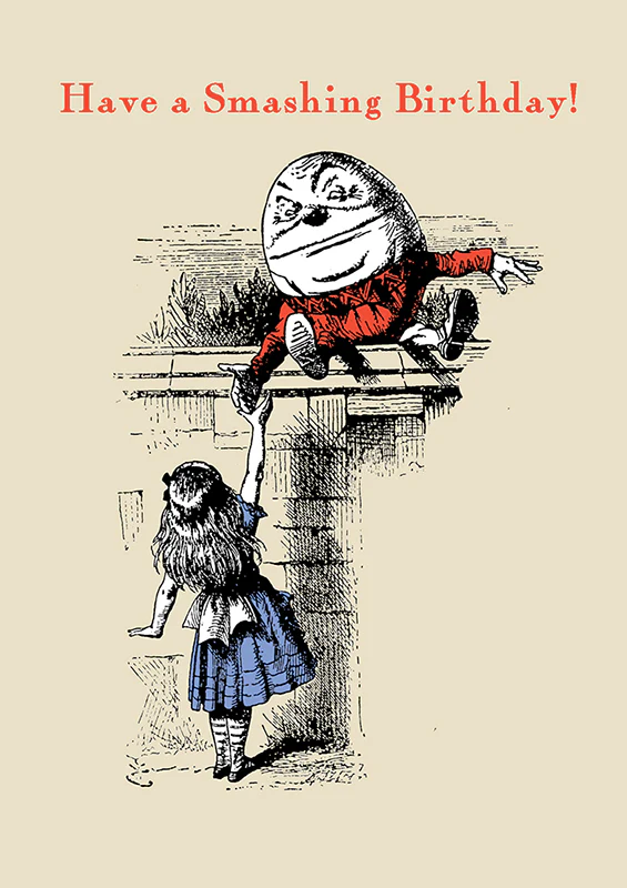 Alice in Wonderland greeting card by Hype