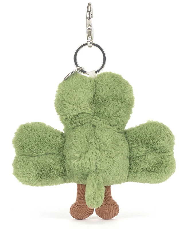 Amuseables Siofra Shamrock Bag Charm by Jellycat - Image 4