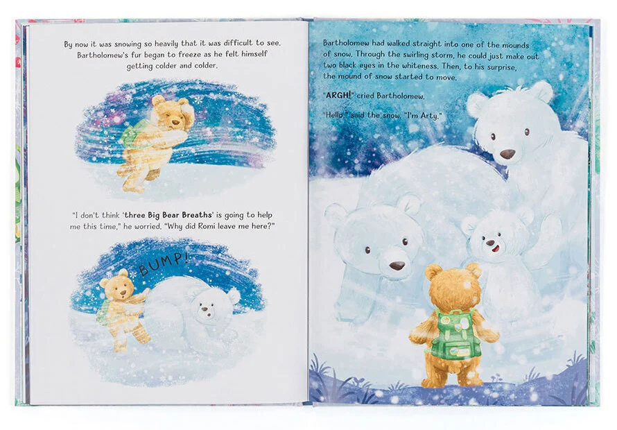 Bartholomew Bear and the Snow Giants Book by Jellycat - Image 3