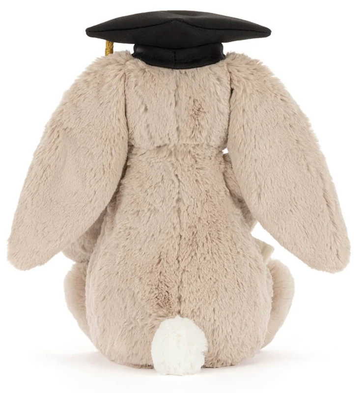 Bashful Beige Bunny 'Graduation' by Jellycat - Image 3