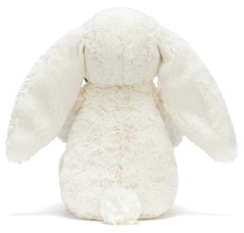 Bashful Cream Bunny With Plant by Jellycat - Image 3