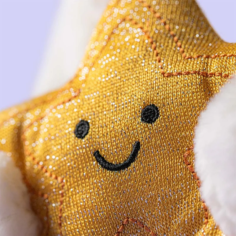 Bashful Cream Bunny With Star by Jellycat - Image 5