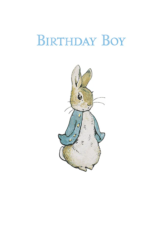 Beatrix Potter greeting card by Hype