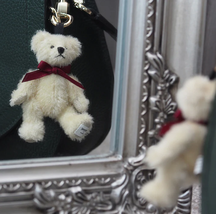 Henley Teddy Bear Keyring by Merrythought - 13cm - Image 3