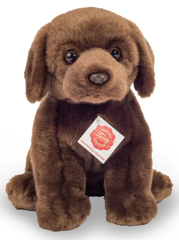 Chocolate Labrador by Teddy Hermann - 25cm