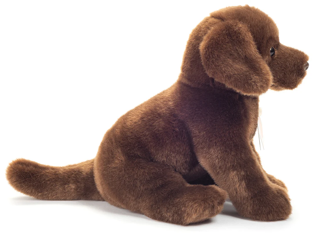 Chocolate Labrador by Teddy Hermann - 25cm - Image 2