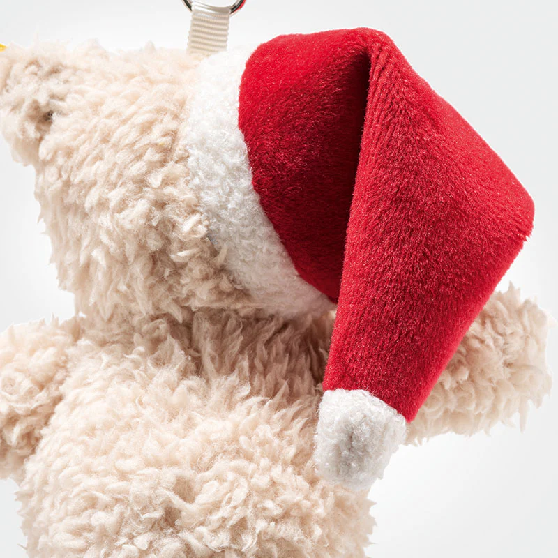 Christmas Ben Teddy Bear Keyring by Steiff - 12cm - Image 4