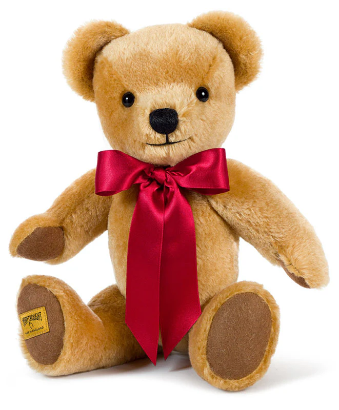 London Gold Teddy Bear by Merrythought - Image 5