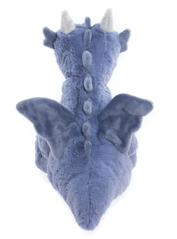 Denim Blue Draco Dragon by Charlie Bears - 34cm - Image 3