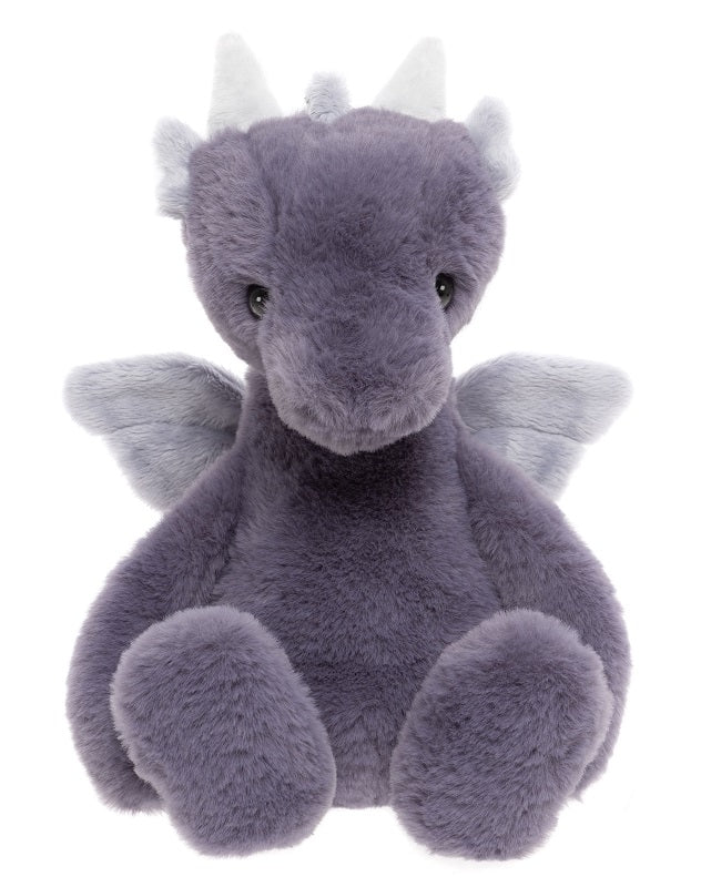 Lavender Draco Dragon by Charlie Bears - 34cm