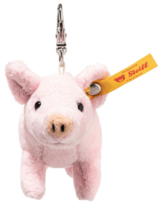 Lucky Pig Keyring by Steiff - 12cm - Image 2