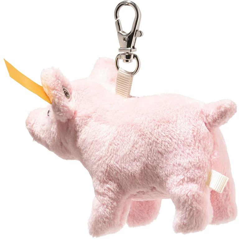 Lucky Pig Keyring by Steiff - 12cm - Image 3