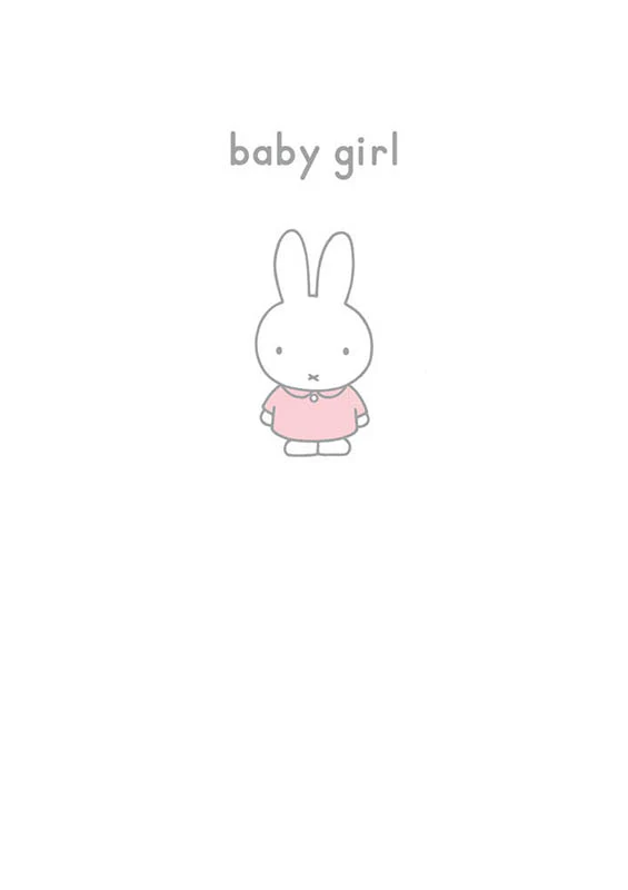 Miffy greeting card by Hype