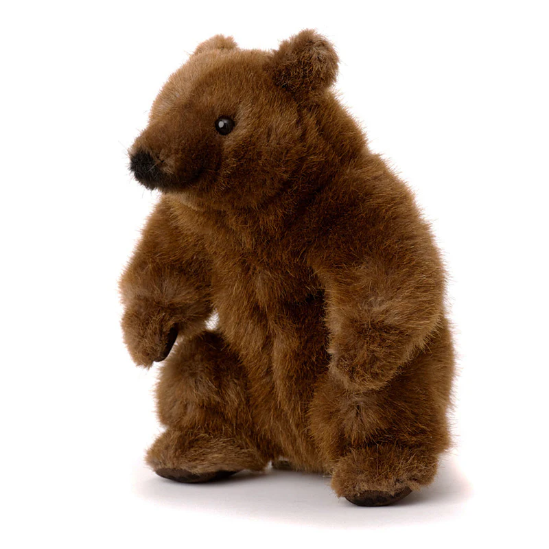 Mini Brown Bear by Kosen - 18cm - Image 2