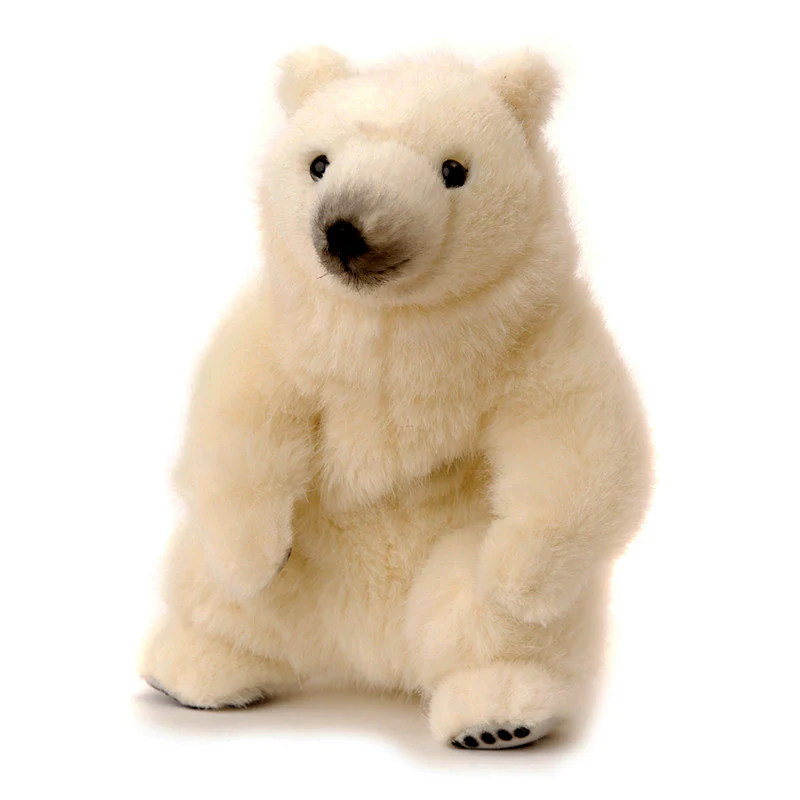 Mini Polar Bear by Kosen - 18cm