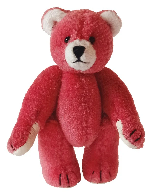 Miniature Teddy Bear by Teddy Hermann - 6cm, lychee
