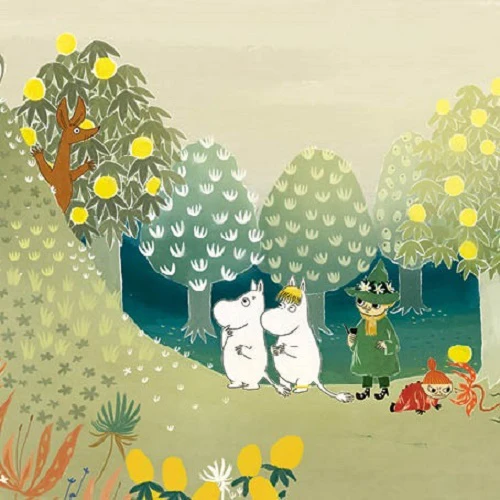 Moomin greeting card by Hype