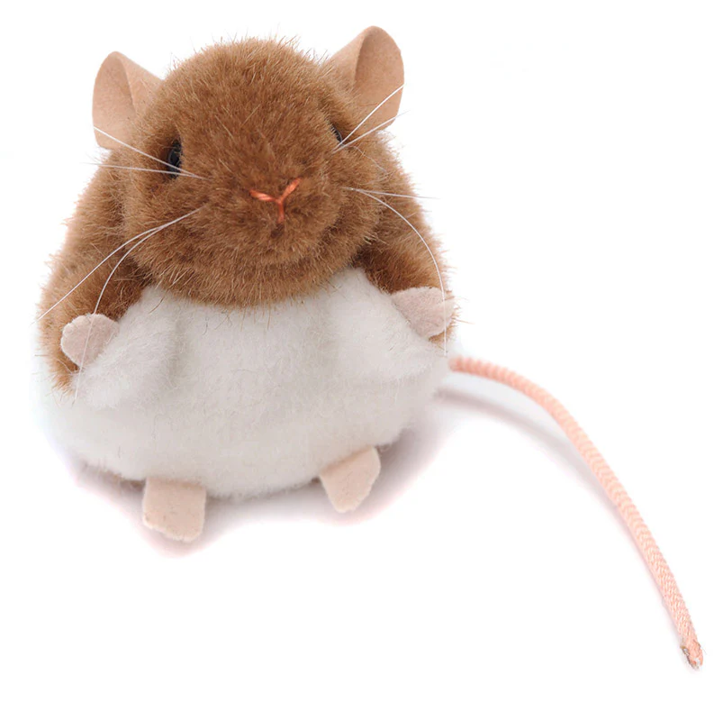 Mouse by Kosen - 8cm, brown and white - Image 2