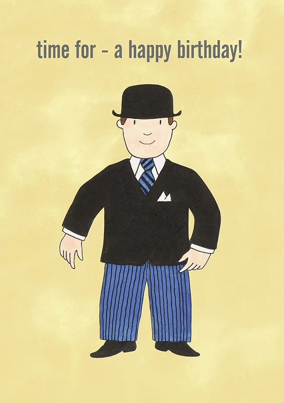 Mr Benn greeting card by Hype
