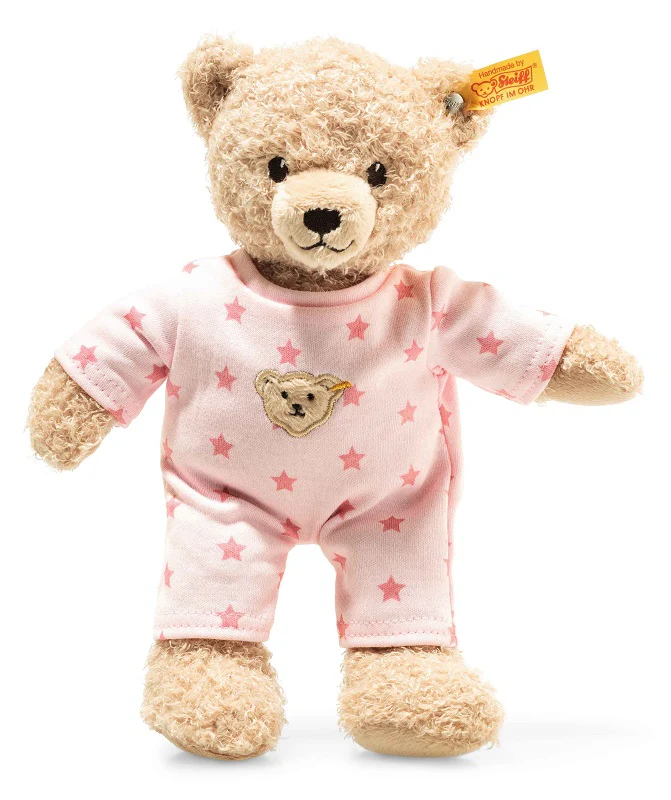 Pyjama Teddy Bear by Steiff - pink - 25cm