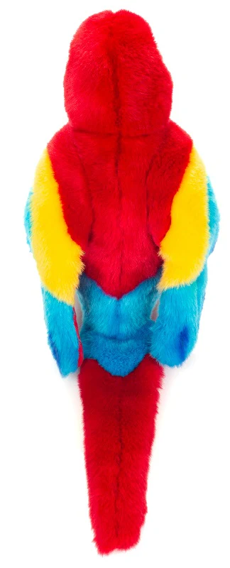 Scarlet Macaw by Teddy Hermann - 27cm - Image 3