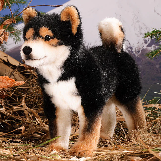 Shiba Inu by Kosen - 28cm, black