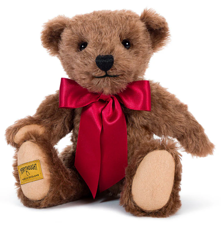 Shrewsbury Chocolate Teddy Bear by Merrythought - Image 3