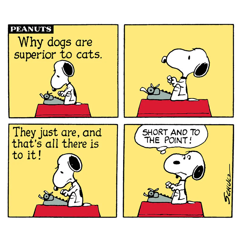 Snoopy greeting card by Hype