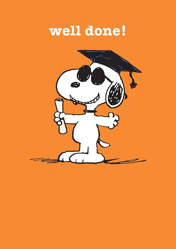 Snoopy greeting card by Hype