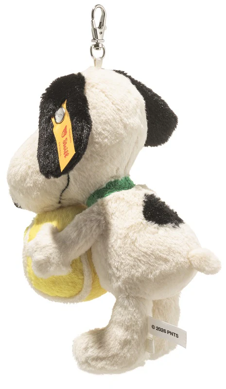 ADVANCE ORDER - Snoopy Tennis Keyring by Steiff - 15cm - Image 2