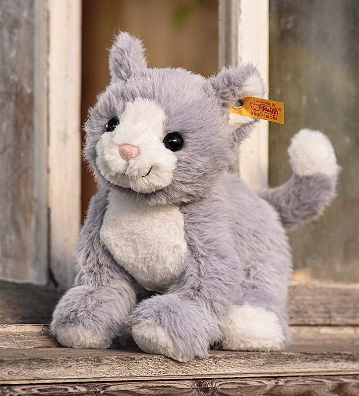 Cassie Cat - grey by Steiff - Image 2