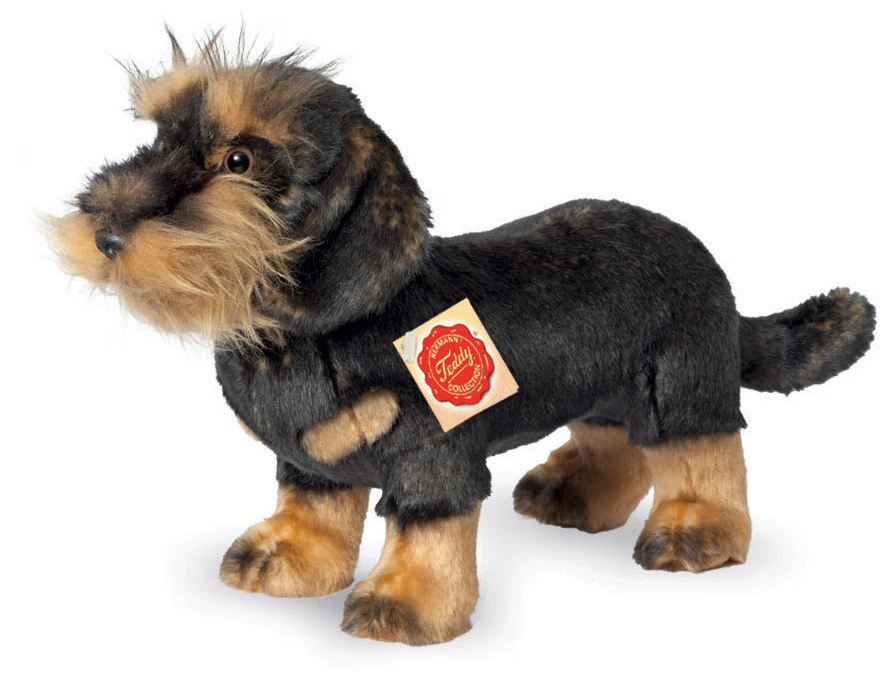 Wire-Haired Dachshund by Teddy Hermann - 28cm